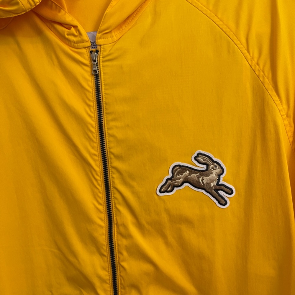 Tracksmith Yellow Lightweight Jacket Original Vin… - image 2